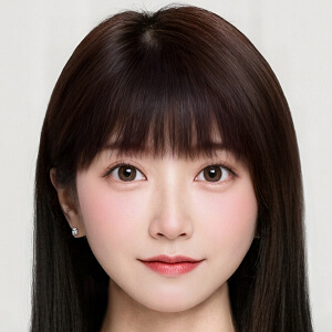 Thin bangs